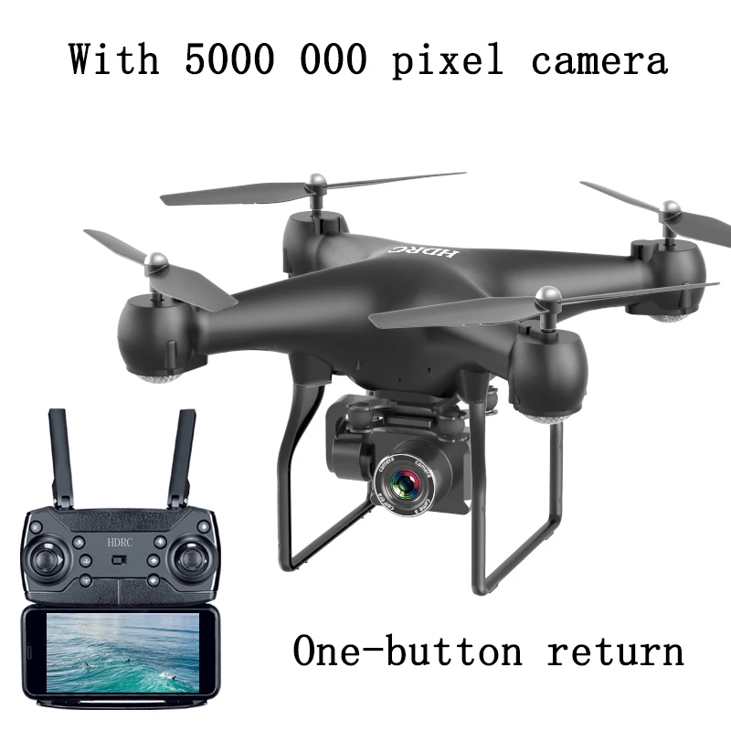 4k Дрон gps 1080P 25 минут Rc вертолет Радиоуправляемый вертолет селфи Дрон Квадрокоптер Дроны с камерой Hd Wifi Fpv - Цвет: 5000 000 pixels