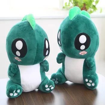 

Little Monster Doll Green Dinosaur Plush Toys Pillow Boy Doll Crane Machines Doll Stall Supply of Goods