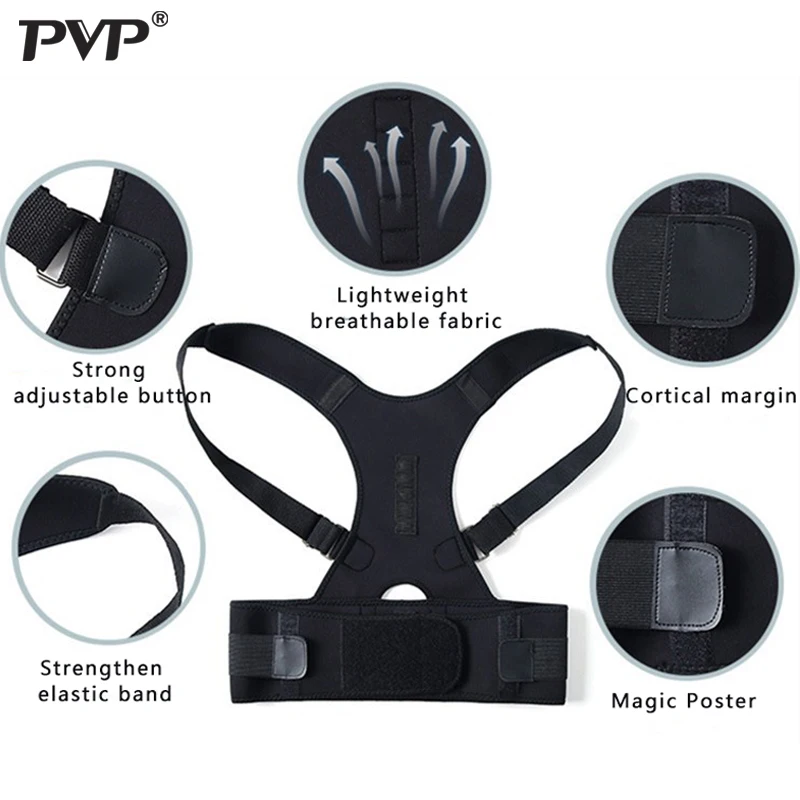 Регулируемый магнитный ремень для спины мужчин и женщин поддержка поясницы