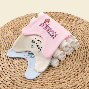 

3pcs/lot Towel Baby Towel Absorb Sweat Baby Back Dry Wipe Cartoon Perspiration baby Gauze Towel