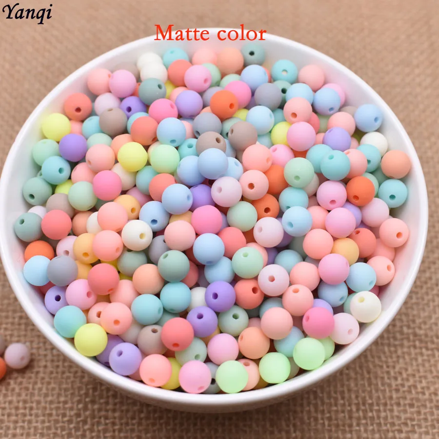 Colorful Acrylic Beads Heart Star Oval Square Spacer Beads For Jewelry Making Findings Women Children DIY Children's beaded toy - Цвет: 8-8mm-100pcs