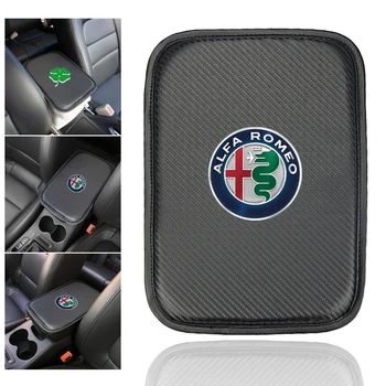 

1pcs Car Console Box Armrest Pad Protective Mat Cover for alfa romeo 159 147 156 giulietta 147 159 mito Auto Accessories