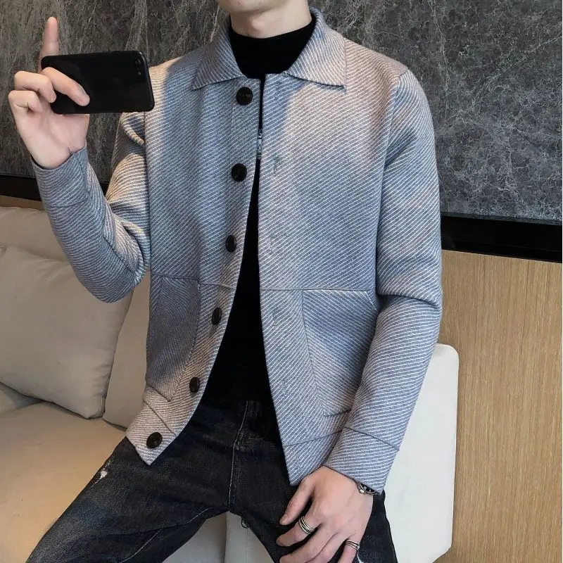 

Men's Casual Sweater with Lapel2020 New Style