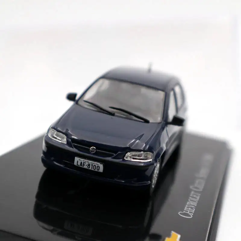 IXO 1:43 Chevrolet Celta Super 1 4 2006 темно синие литые под давлением модели коллекция игрушек