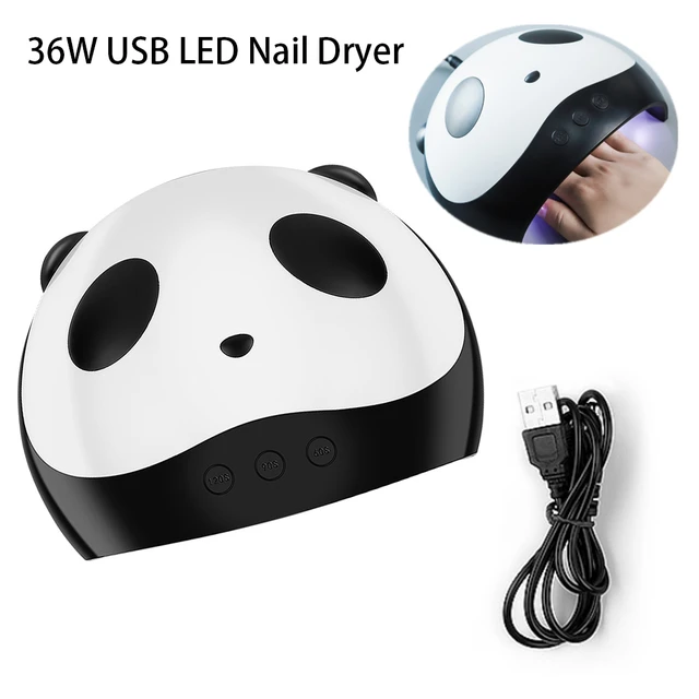 Amazon.com: Wisdompark UV LED Nail Lamp, Professional Light for Nails 36W  with 3 Timers Lamp Gel Polish Curing Dryer Portable Manicure Art Tools Auto  Sensor, LCD Display : Beauty & Personal Care