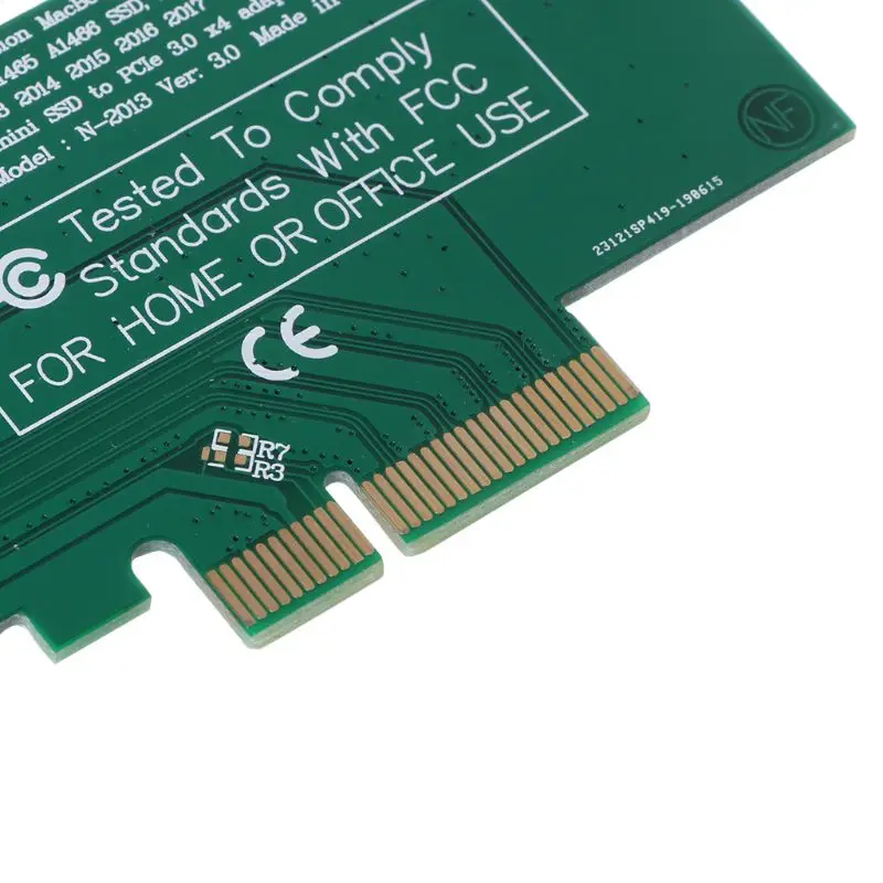 Адаптер для PCI-E 4X 16X для 2013 для MacBook Air A1465 Pro A1398 retina SSD конвертер