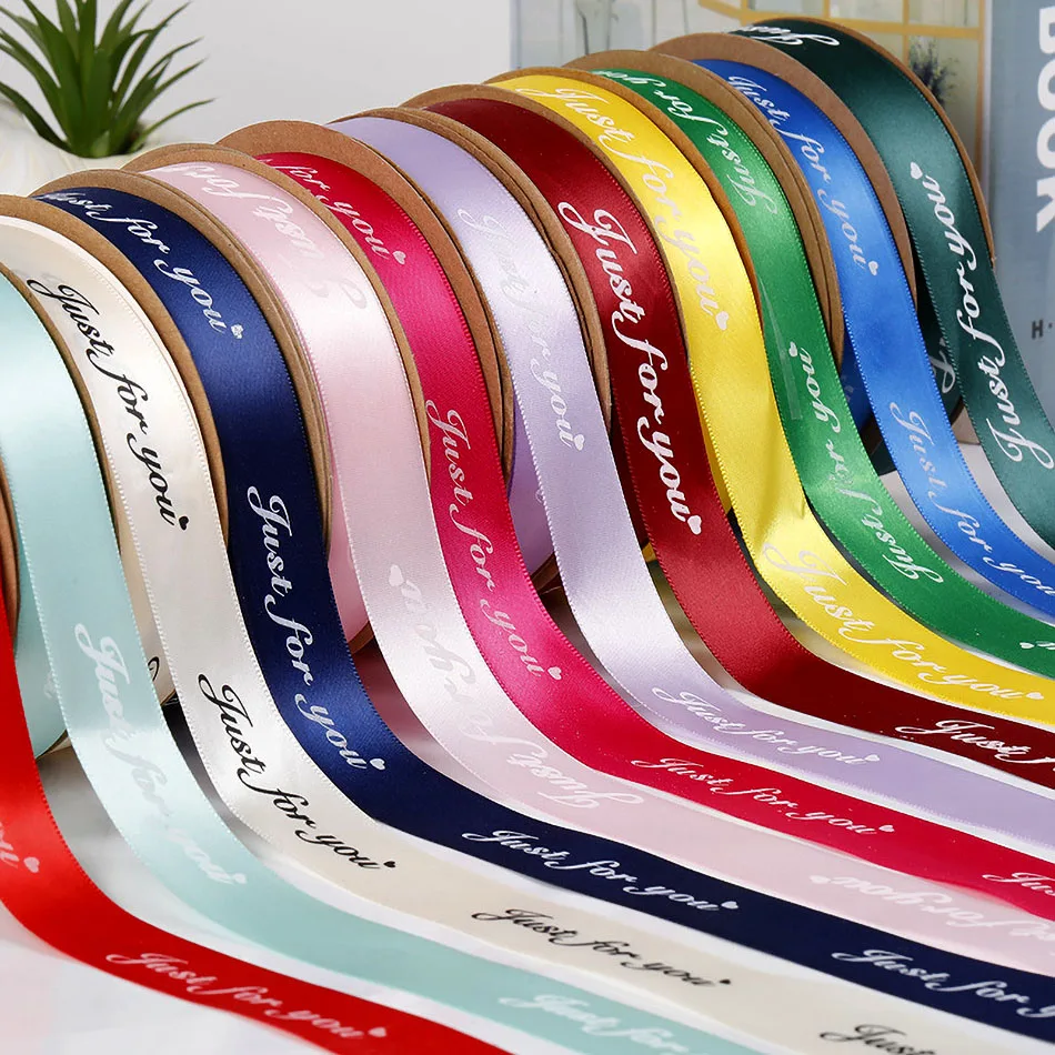 Ruban Cadeau En Tissu - 20 Couleurs Assorties | 10 Mm X 22 M Par Rouleau | Satin Polyester Pour Emballage, Décoration, DIY - 6
