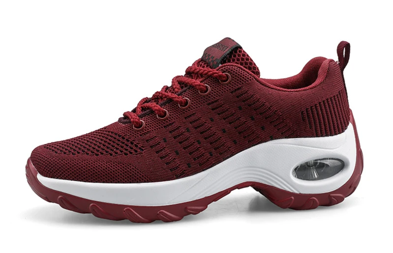 Спортивная обувь для бега; Для женщин Air Sole дышащая обувь; женские кроссовки для прогулок для пробежек, тренировок, летающий Weavon обувь для отдыха