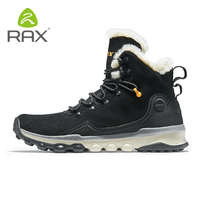 Mijinghei hiking Rax/зимние ботинки для мужчин и женщин; флисовые теплые походные ботинки; уличные спортивные кроссовки; горные ботинки; треккинговые снегозащитные прогулочные ботинки - Цвет: Mijinghei hiking
