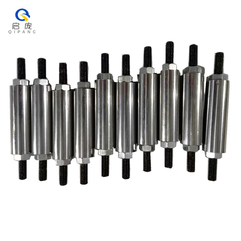 Направляющая роликовая проволока SUS201, диаметр 25 мм, длина 50,M8/M10, трубчатые направляющие для обмоточного оборудования