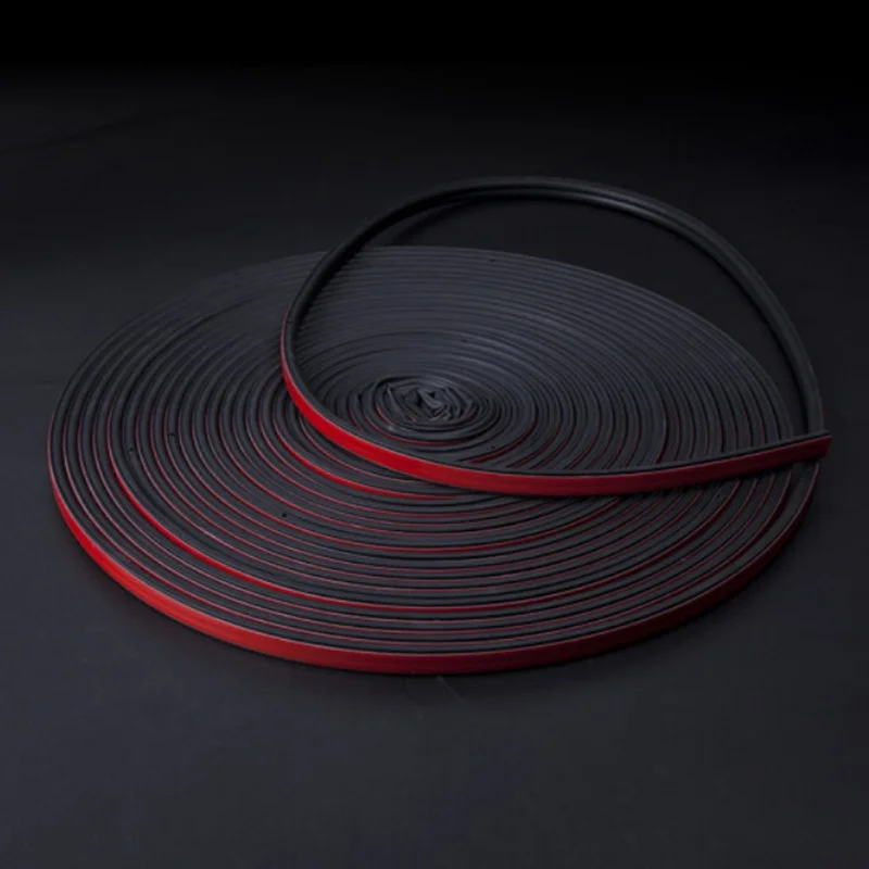 Автомобильная наклейка B-образной формы резиновые уплотнения для Skoda дверные