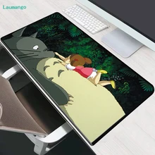 

Anime Totoro Large Computer Mousepad Gamer Rug Gaming Mouse Pad Kawaii Accessories Rubber Mat Mausepad Pc Mats Carpet Keyboard