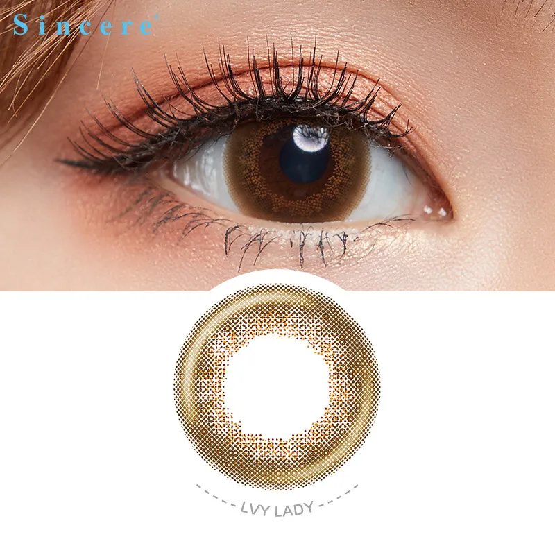 Душевные контактные линзы для глаз ежемесячный бросок MICHE BLOOMIN 1 объектив - Цвет: Ivy Lady