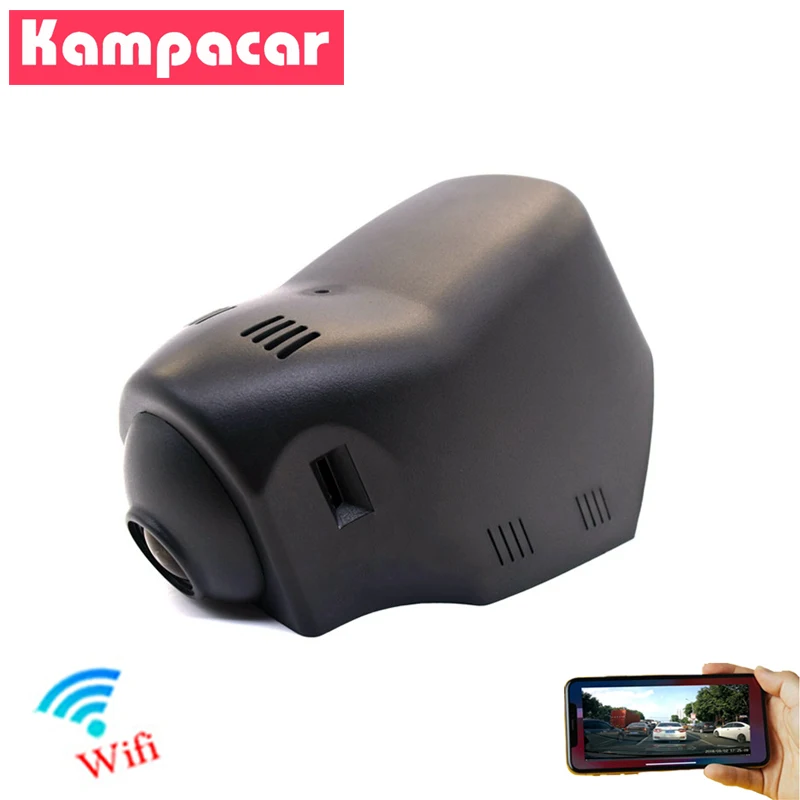 Kampacar Novatek 96658 автомобильный Wifi DVR видеорегистратор камеры Авто видео рекордер для Jaguar XE F-PACE XF XEL XFL до Автомобильные видеорегистраторы