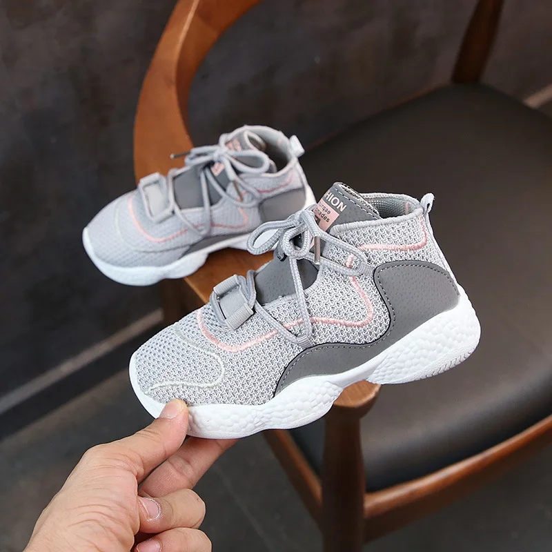 Стиль INS Super Fire Shoe детская обувь кроссовки для девочек Детская Сеть Красная обувь модная спортивная обувь для мальчиков