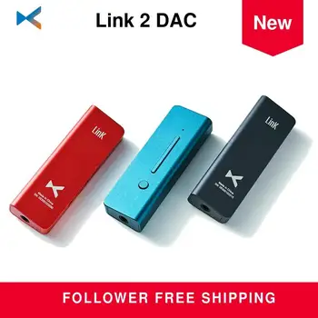 

Xduoo Link2 Upgrade HD HIFI Portable Decoding Headphone Amp Type C DAC Bass Boost 150mW Amplifier ESS8118EC DSD256 Low Noice