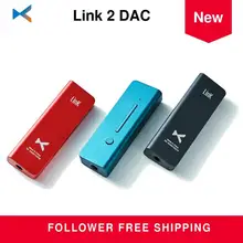 Xduoo Link2 Upgrade HD HIFI Portable Decoding Headphone Amp Type C DAC Bass Boost 150mW Amplifier ESS8118EC DSD256 Low Noice