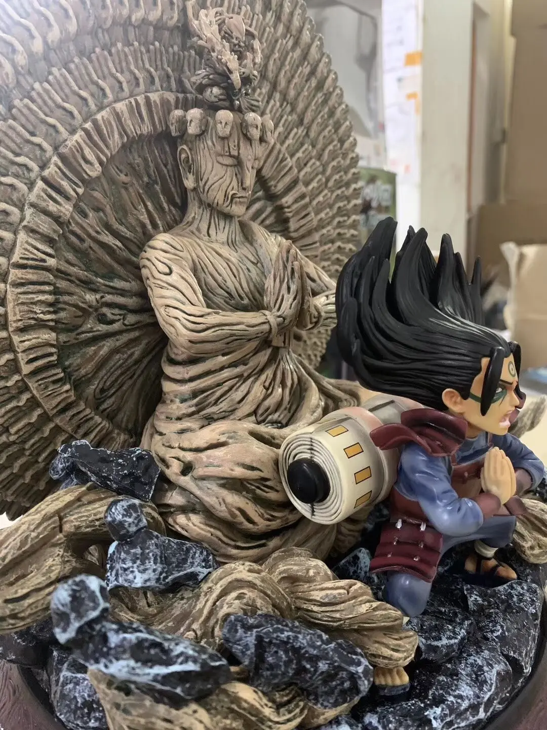 Аниме one piece Senju Hashirama тысяча рук Bodhisattva Ver. ПВХ Модель фигурка игрушка