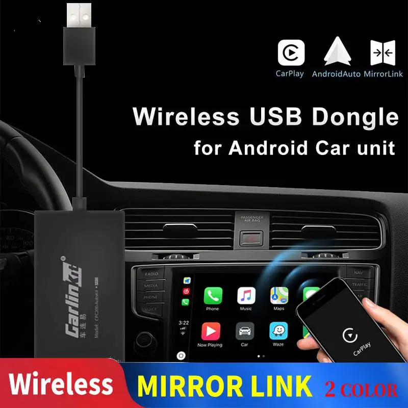 Carlinkit Carplay A3 беспроводной адаптер для Apple Android автомобильный ключ Iphone USB Wi Fi Bluetoot