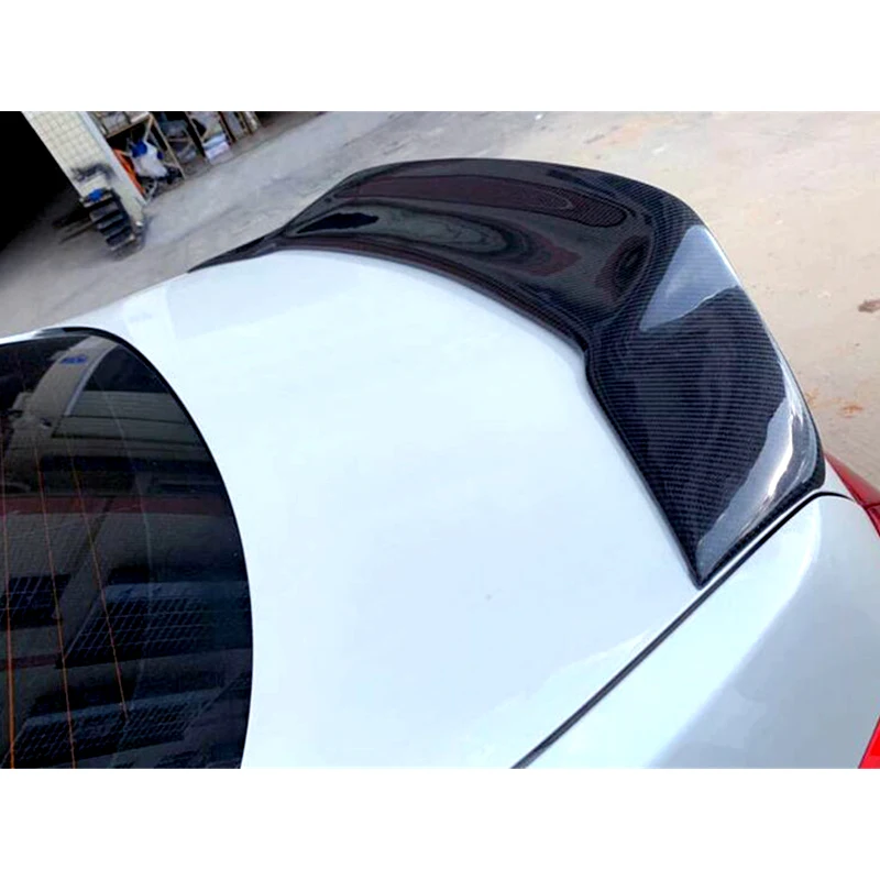 Автомобильный спойлер на багажник из углеродного волокна, заднее крыло багажника R style, аксессуары для ремонта, спойлер для peugeot 408