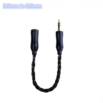 

3.5/4.4mm Male to 2.5mm Female Stereo Converter Cable 4 Core Balanced Adapter Headphone Earphone Jack Adapter Cable
