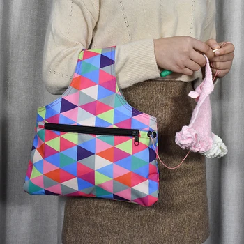 

Portable 1PC Knitting Needle Storage Bag Oxford Cloth Yarn Crochet Knit Organizer
