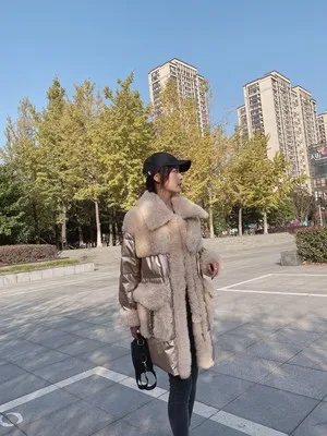 New Style Loose Type Plus Size Women Fur Jacket