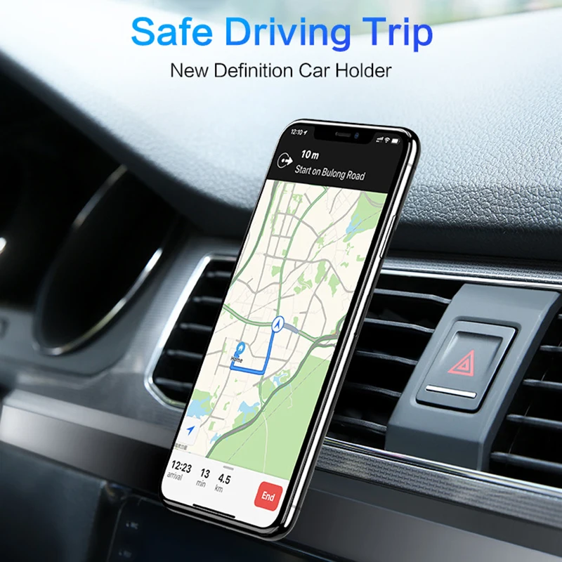 Магнитный держатель телефона в автомобиль Soporte Celular автомобильный мобильный телефон Поддержка магнит Мобильный Стенд крепление
