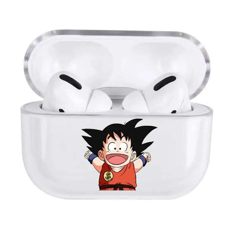 For Pro 09 С рисунком из мультфильма «Жемчуг дракона» для Apple Airpods Pro Чехол с изображением забавных милых Bluetooth наушники чехол Прозрачный чехол для IPad air накладки для Surface Pro 3/2/1 жесткий - Цвет: For Pro 09