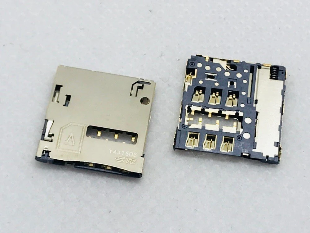 G6 P6 P7 2IN1 Flip Micro SIM SD TF Card Slot Tray Holder Adapter Connector Patch Domestic Smartphone TE LCN Motherboard Flex Cab