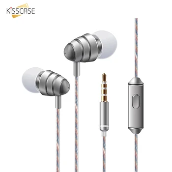 

KISSCASE KDK204 Wired headset subwoofer 4D surround stereo sound for apple phone TPE perfume line for samsuang xiaomi