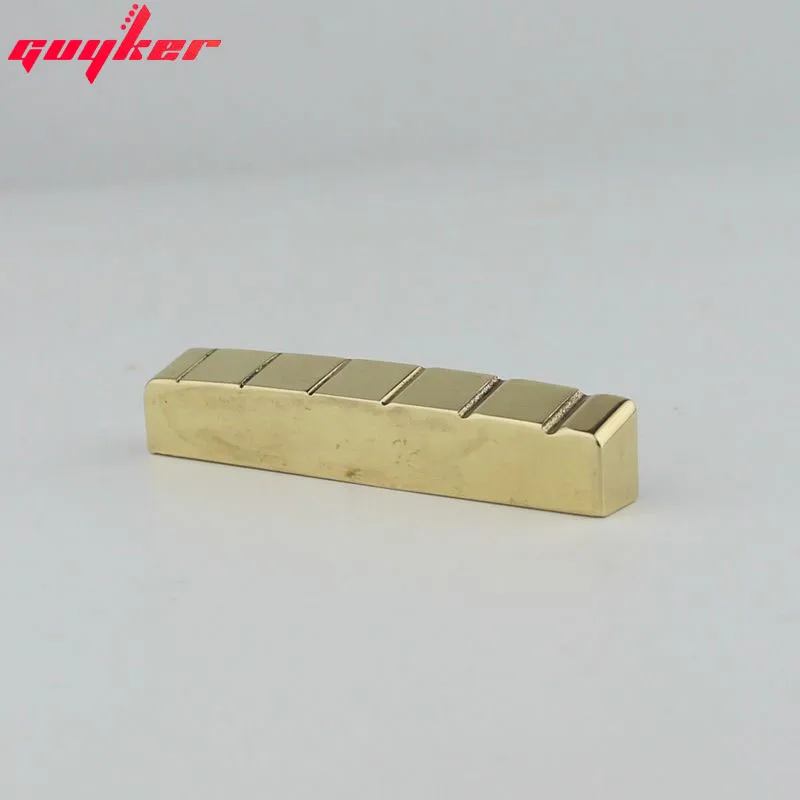 Твердая латунная шлицевая гитарная Гайка 43 мм для гитар LP|guitar nut|brass guitar nutlp nut |