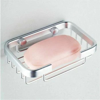 

Aluminium Alloy Wall Hanger Soap Basket Bathroom Accessories Shower Soap Dish Bathroom Soap Holder