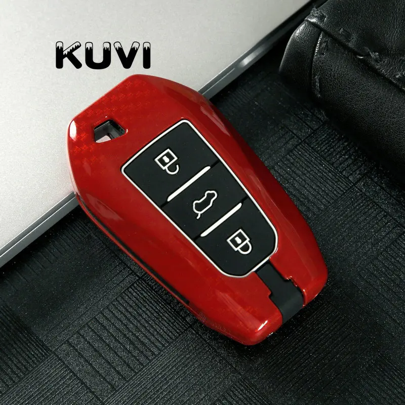 For Peugeot 208 308 508 3008 5008 for Citroen C4 Picasso DS3 DS4 DS5 DS6 Zinc alloy Car Key Case Cover Keyless Fob Shell Skin