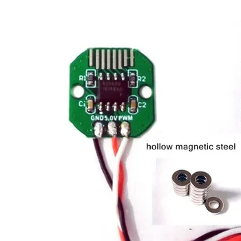 

AS5600 I2c interface accuracy 12bit brushless head motor applicable Absolute value en coder code disk setPWM magnets