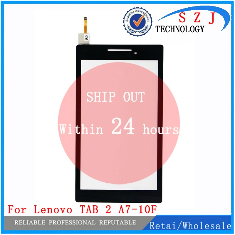 

Новый 7 дюймов для Lenovo Tab 2 A7-10 A7-10F A7 - 20 A7-20F, передняя панель планшета Outter, сенсорный экран, дигитайзер, замена стекла