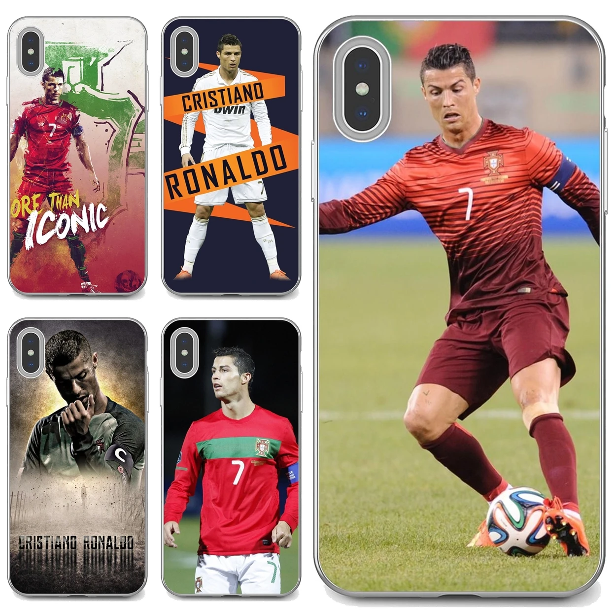 Мягкий чехол для ZTE Blade A520 A512 A452 A602 A5 2019 V6 V7 V8 V9 V10 Lite Viat Криштиану Роналду Португалия