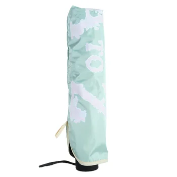 

8 Bone Fresh Letter Flowering Discoloration Sun Umbrella Tri-folding Sunscreen Umbrella TB Sale