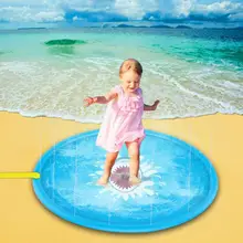 Дети посыпать и всплеск игровой коврик мультфильм красочные акулы шаблон улучшение практическая способность круглая подушка необходимые забавные игрушки