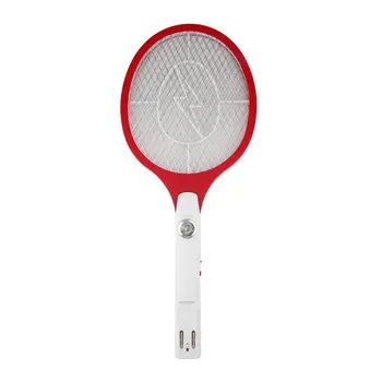 

1pcs Quality Rechargeable LED Electric Insect Bug Fly Mosquito Zapper Swatter Killer Racket 3-layer Net Safe Hot Sale Drop Ship