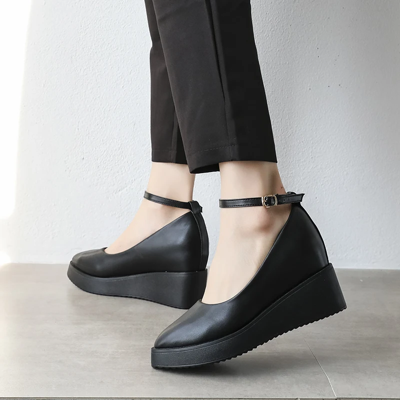 chaussures à semelle compensée