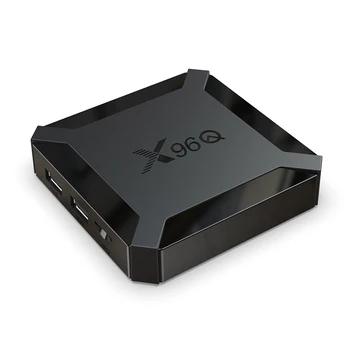 

2pcs /lot X96Q Android 10.0 TV Box Quad Core Allwinner H313 4K TV Box 1GB 2GB RAM 8GB 16GB ROM 2.4G WIFI Set Top Box OpenGL3.2