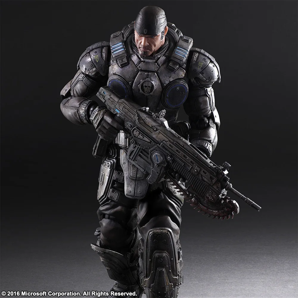 Play Arts Change Final Fantasy 15 PA Change Grady Olas Garage Kit Super Cute Cartoon Joints Model