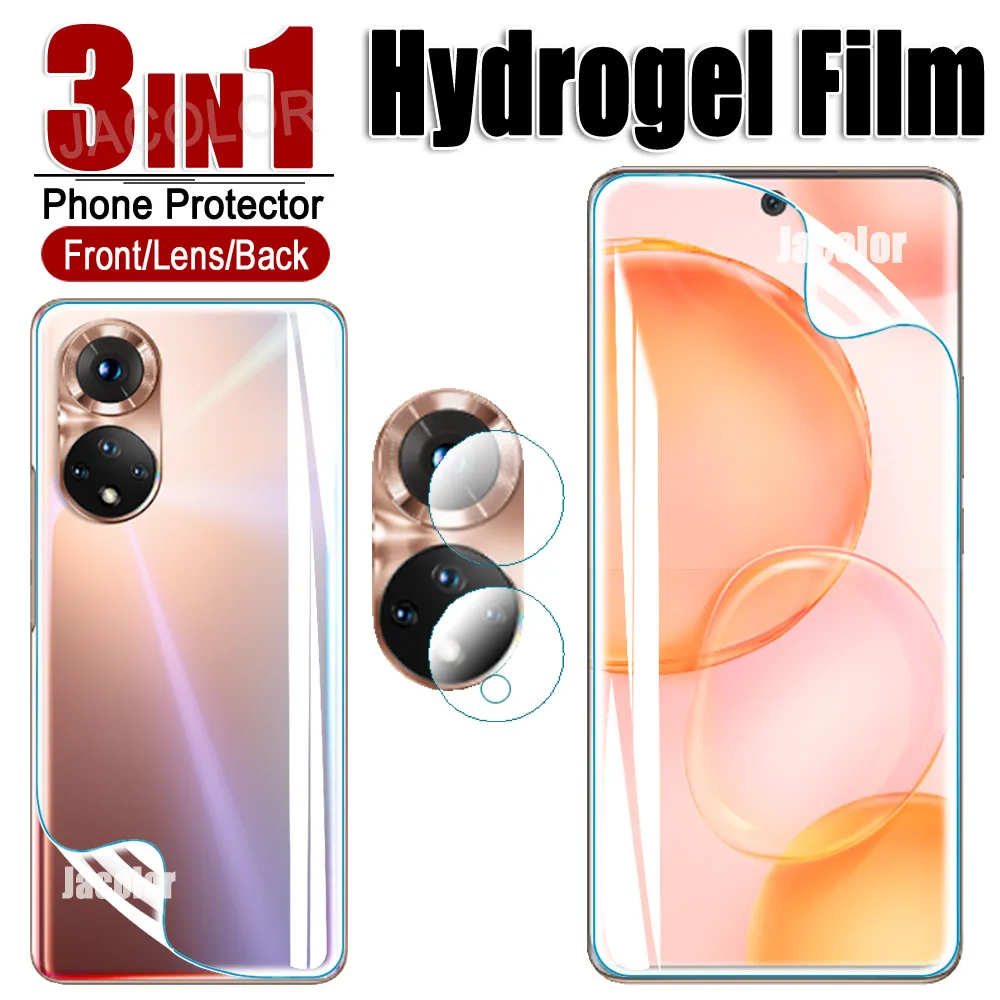 Hydrogel Film Screen & Back Protector with Camera Guard