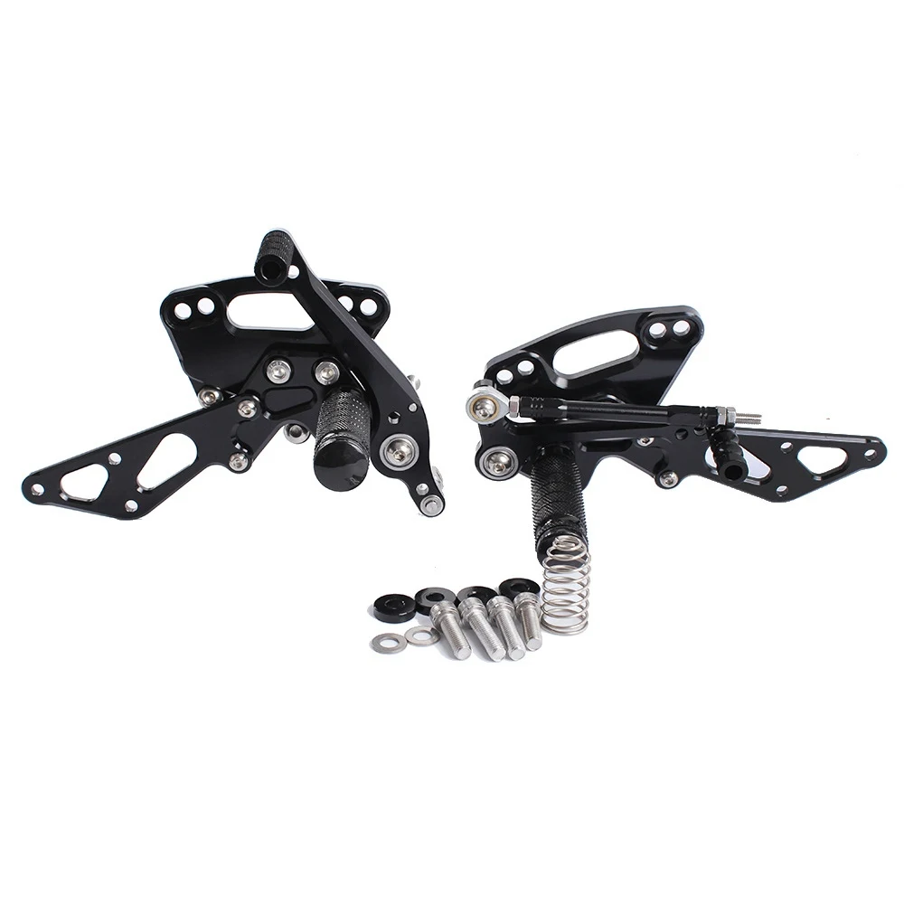 Для KAWASAKI Z1000 Z 1000 NON-ABS 2010-2012 CNC алюминиевый мотоцикл регулируемая коробка передач задние наборы ножная педаль подставки для ног