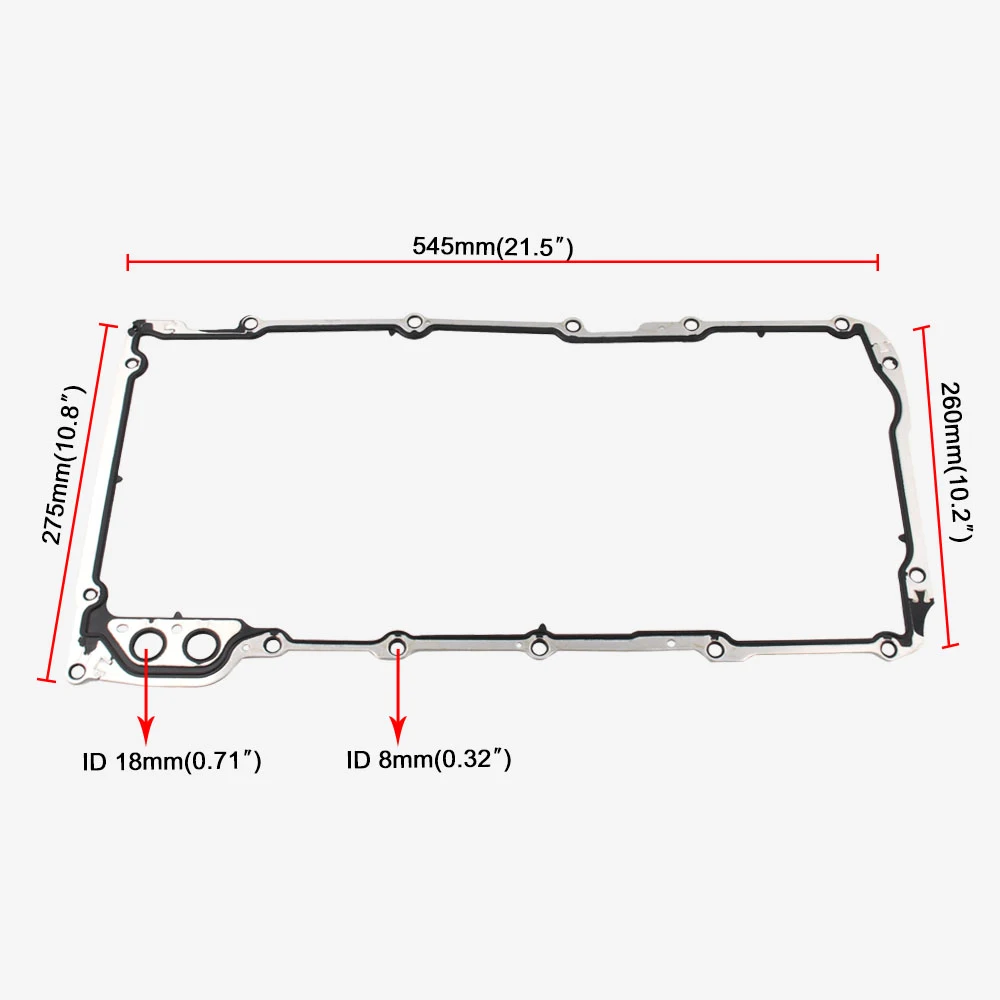 Прокладка масляного поддона для Chevrolet Pontiac 5,3 5,7 6,0 LS1 LS2 LS3 LM7 LQ4 12612350 авто аксессуары