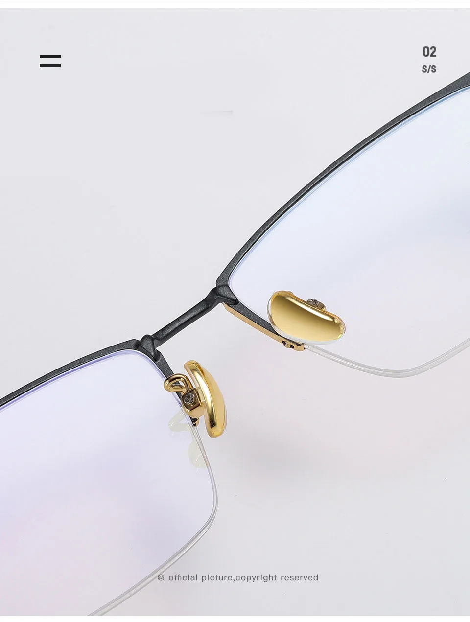 Титановая оправа для очков Мужские квадратные полуоправы очки Gafas близорукость oculos de grau masculino