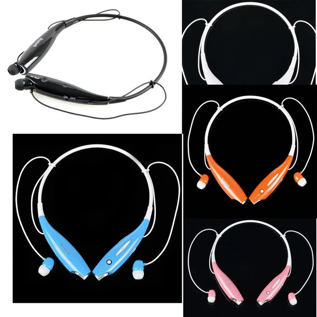 1 шт. стерео Bluetooth 4,0+ EDR Беспроводная гарнитура наушники-воротник стильные наушники для iPhone для samsung