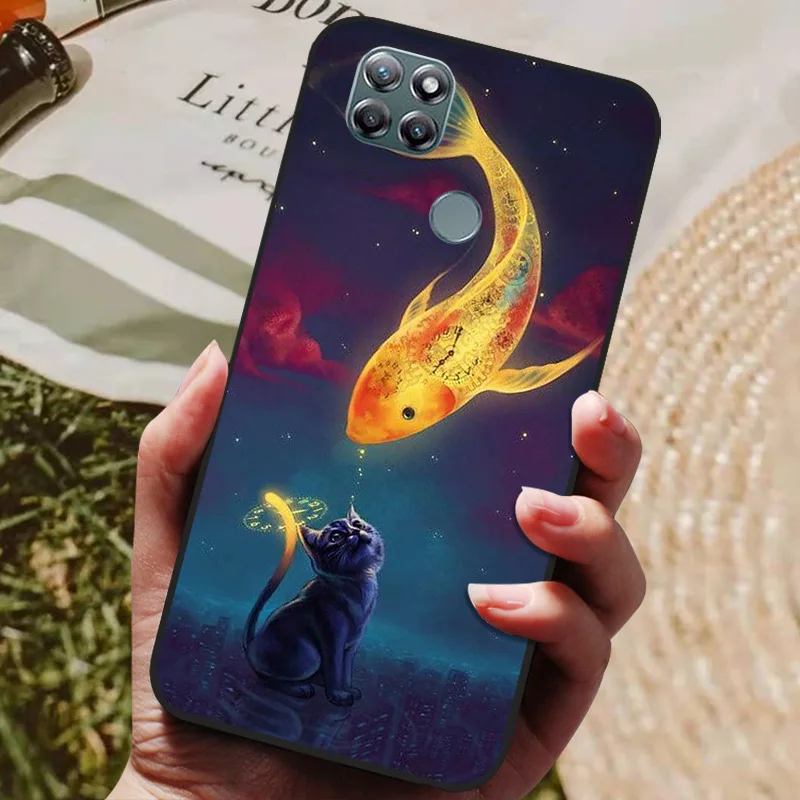 Silicon Back Cover Phone Case with Bumper Coque Design