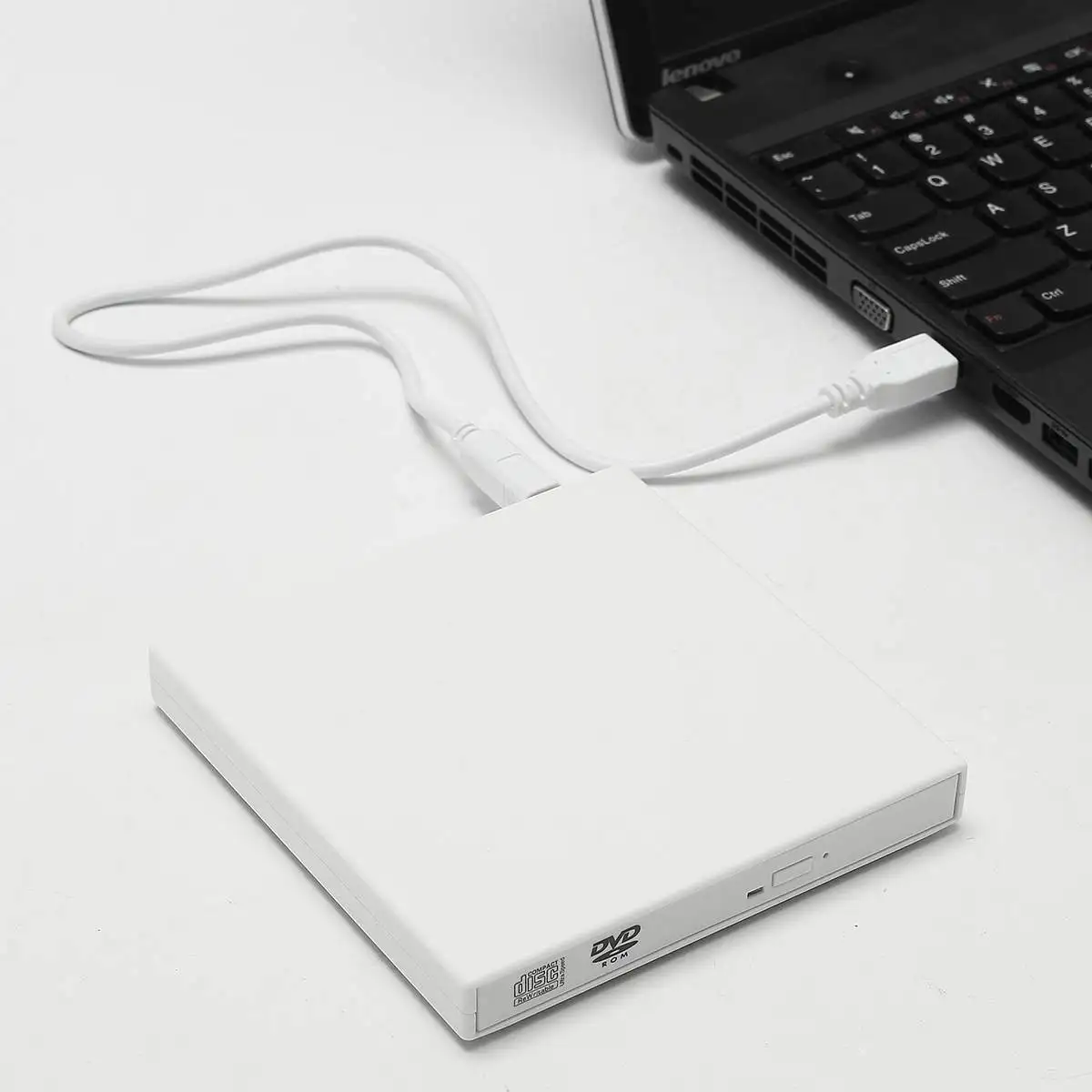 LEORY USB 2,0 Внешний Burner/DVD-RW горелка привод CD DVD ROM Combo писатель для Mac ноутбук FW1S